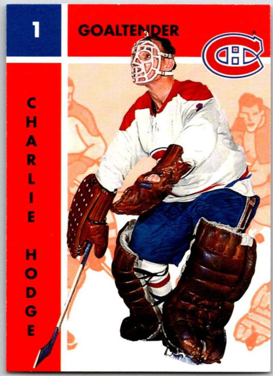 1995-96 Parkhurst '66-67 #70 Charlie Hodge  Montreal Canadiens  V50725