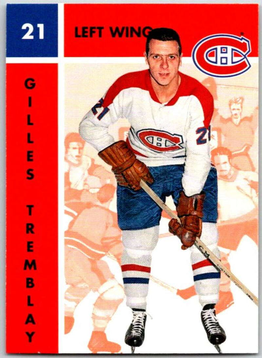 1995-96 Parkhurst '66-67 #71 Gilles Tremblay  Montreal Canadiens  V50727