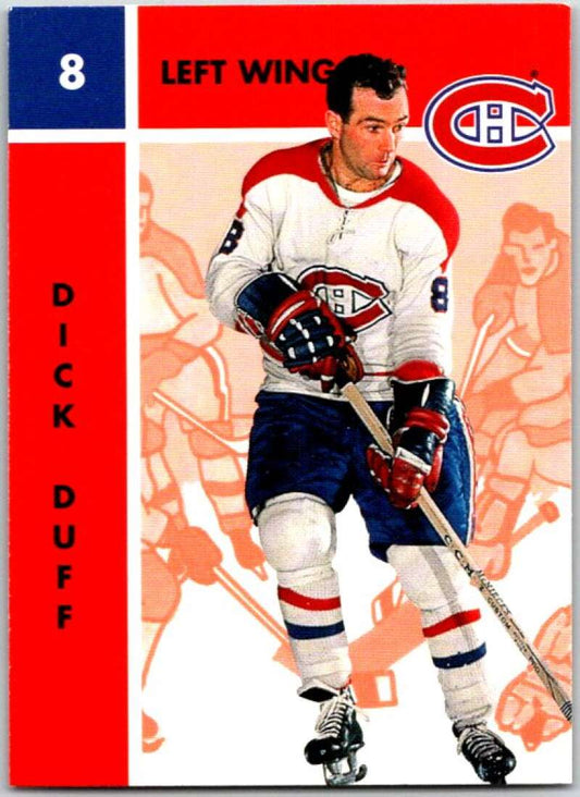 1995-96 Parkhurst '66-67 #78 Dick Duff  Montreal Canadiens  V50737