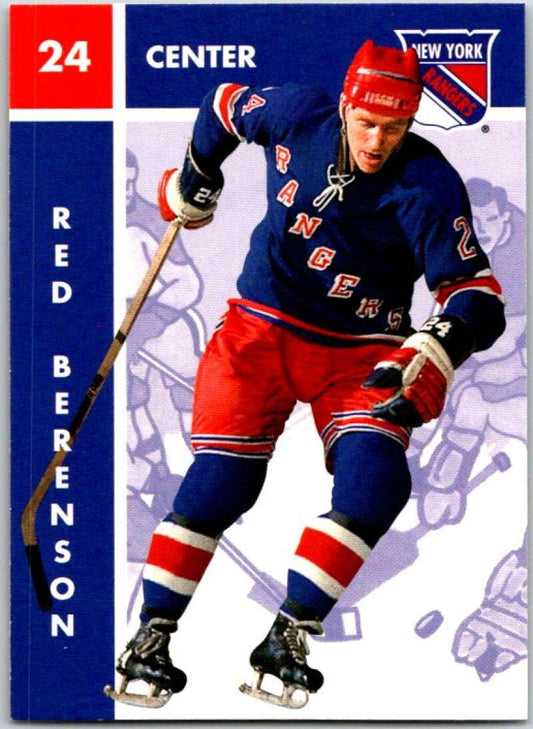 1995-96 Parkhurst '66-67 #92 Red Berenson  New York Rangers  V50743