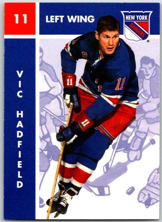 1995-96 Parkhurst '66-67 #98 Vic Hadfield  New York Rangers  V50751