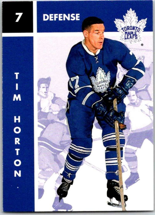 1995-96 Parkhurst '66-67 #103 Tim Horton  Toronto Maple Leafs  V50755