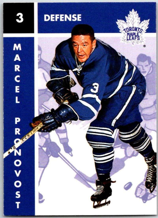 1995-96 Parkhurst '66-67 #108 Marcel Pronovost  Toronto Maple Leafs  V50760