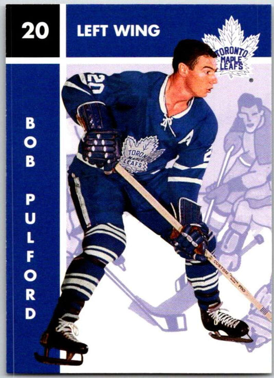 1995-96 Parkhurst '66-67 #114 Bob Pulford  Toronto Maple Leafs  V50763
