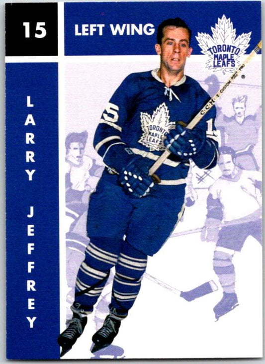 1995-96 Parkhurst '66-67 #115 Larry Jeffrey  Toronto Maple Leafs  V50764