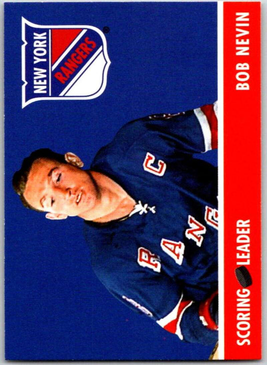 1995-96 Parkhurst '66-67 #144 Bob Nevin  New York Rangers  V50793