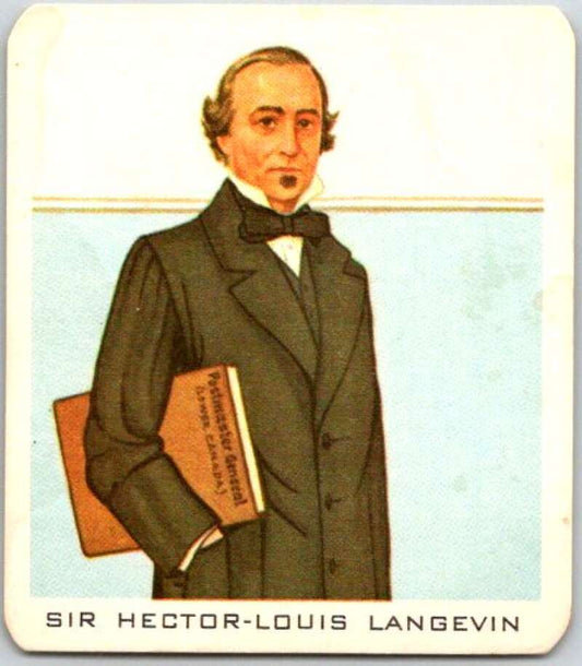 1967 Fathers of Confederation #20 Sir Hector-Louis Langevin  V50824