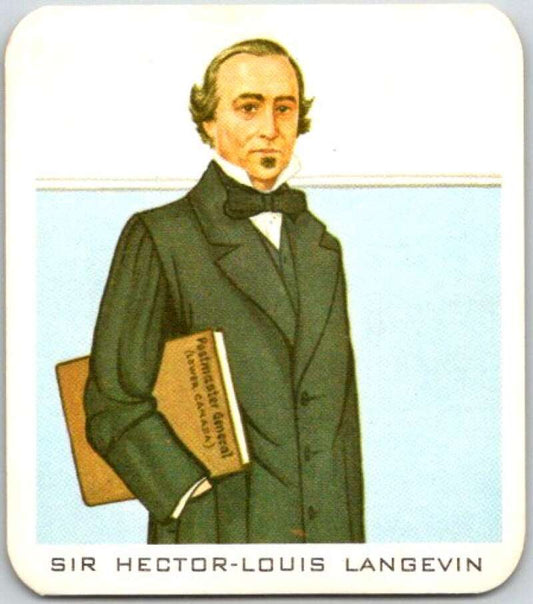 1967 Fathers of Confederation #20 Sir Hector-Louis Langevin  V50825