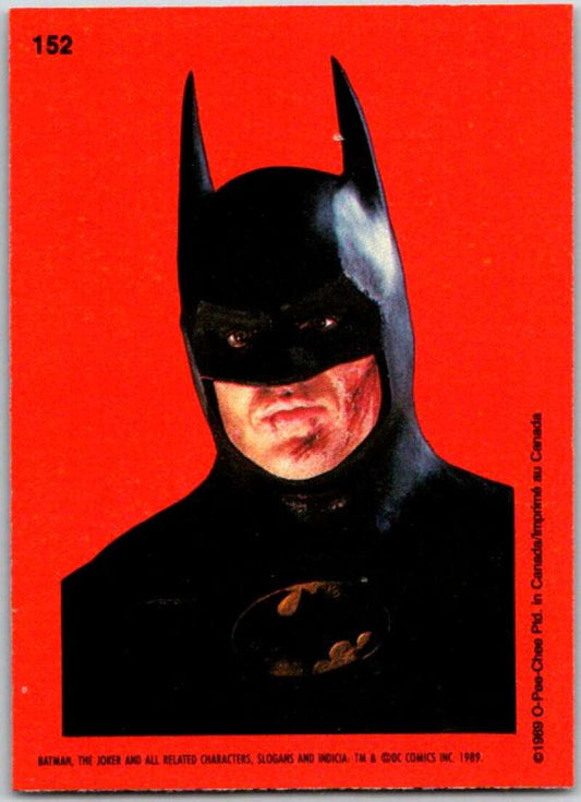 1989 O-Pee-Chee Batman #152 Batman portrait   V50925