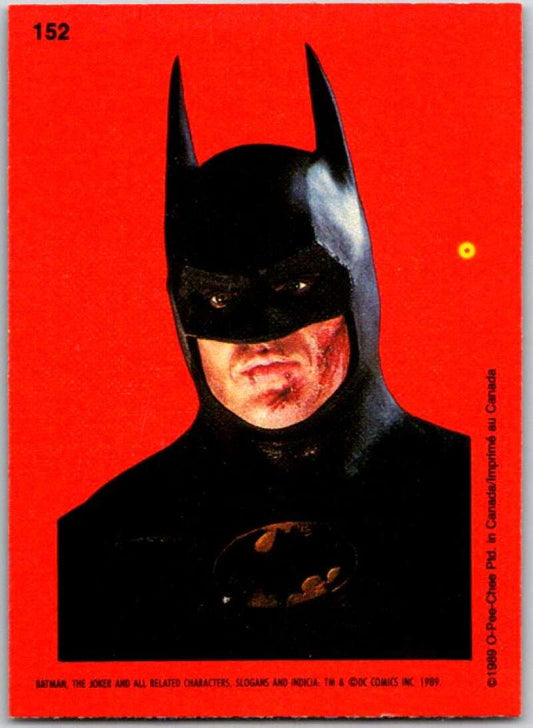 1989 O-Pee-Chee Batman #152 Batman portrait   V50927