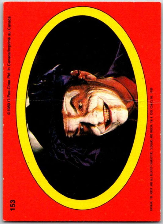 1989 O-Pee-Chee Batman #153 Joker in soft hat   V50929