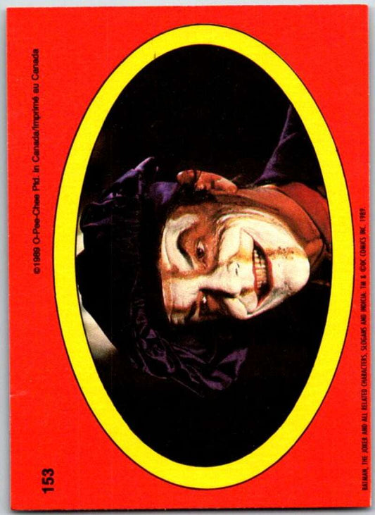 1989 O-Pee-Chee Batman #153 Joker in soft hat   V50932