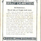 1924 W.D. & H.O. Will's Cigarettes Golf #1 Bembridge  V50964