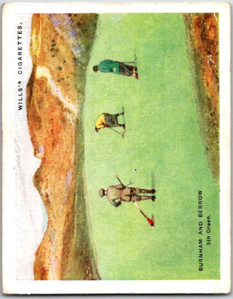 1924 W.D. & H.O. Will's Cigarettes Golf #3 Burnham & Berrow  V50966