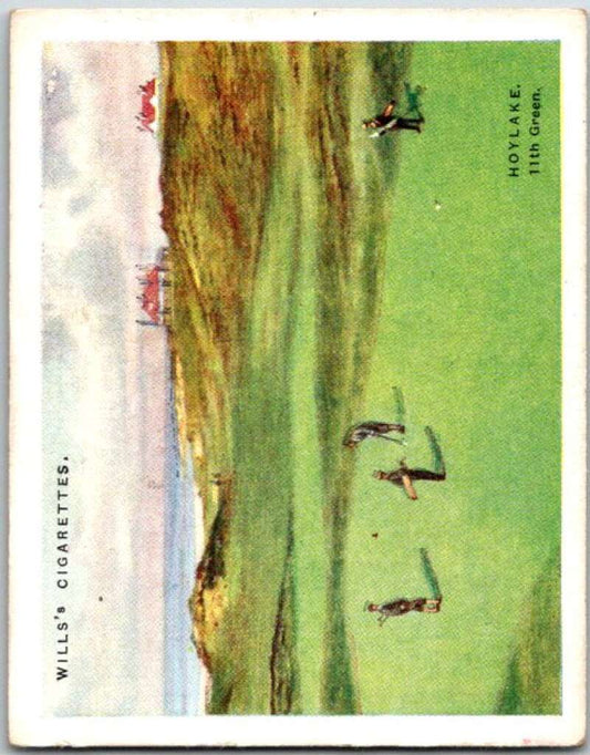 1924 W.D. & H.O. Will's Cigarettes Golf #9 Hoylake  V50972