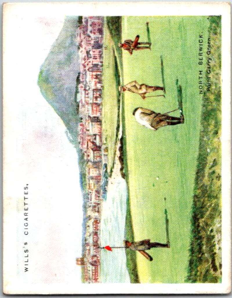 1924 W.D. & H.O. Will's Cigarettes Golf #15 North Berwick  V50978