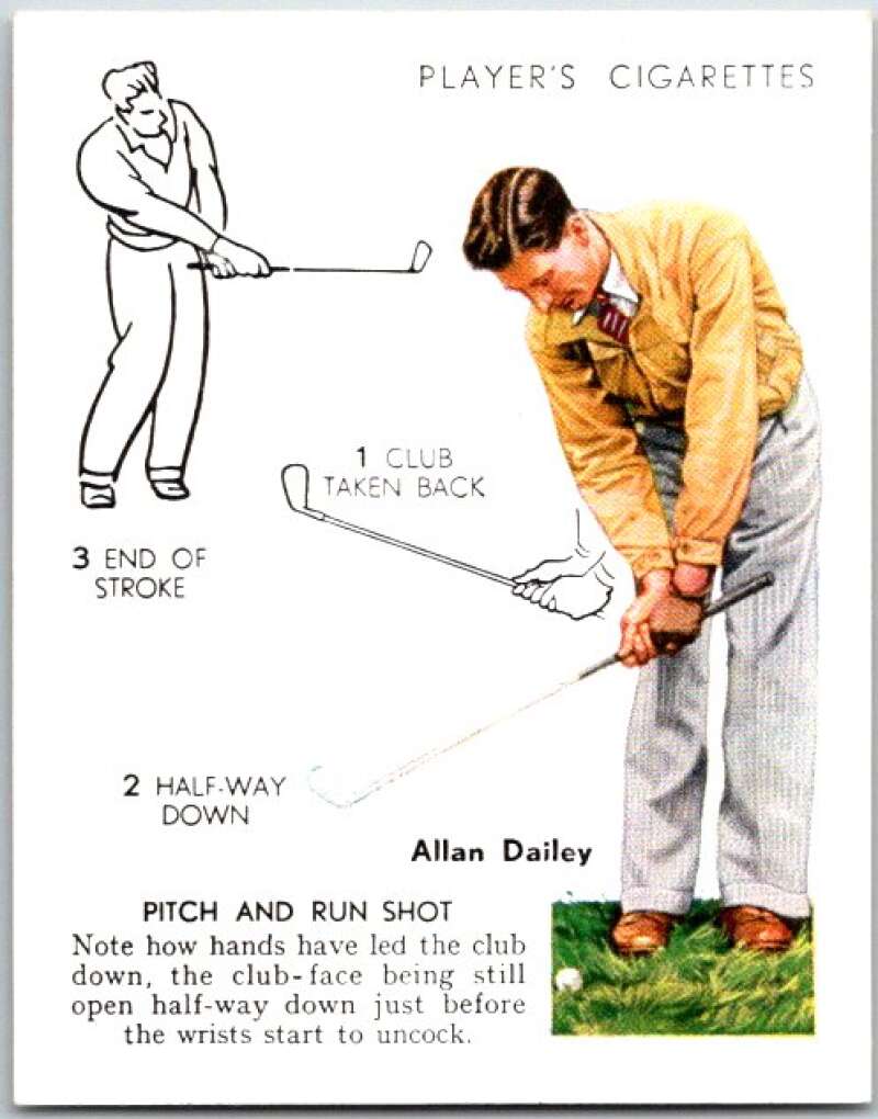 1939 John Player & Sons Cigarettes Golf #11 Allan Dailey  V51000