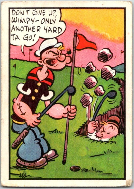 1959 Popeye CHIX #42 Don't give up, Wimpy  V51020