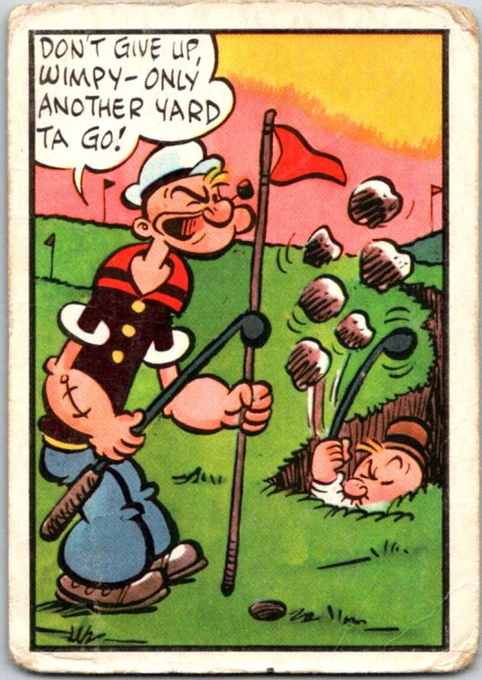 1959 Popeye CHIX #42 Don't give up, Wimpy  V51021