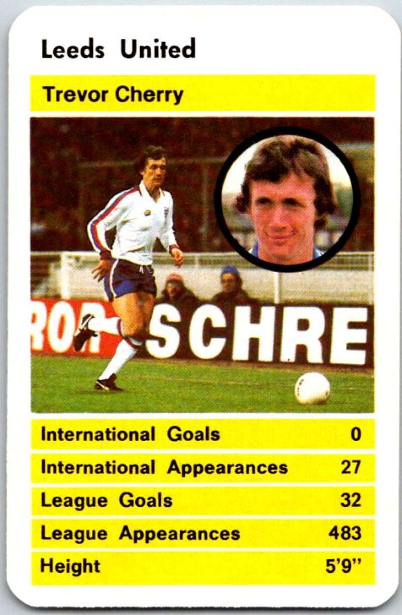 1981 Data British Stars Leeds United Trevor Cherry  V51055