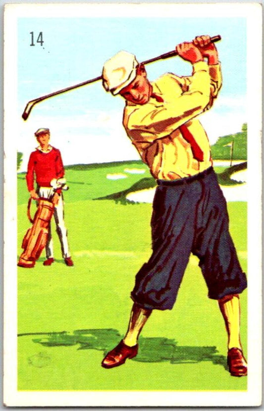 1961 Wheaties Greatest Moment Sports #14 Sandy Somervill's Golf Win V51065