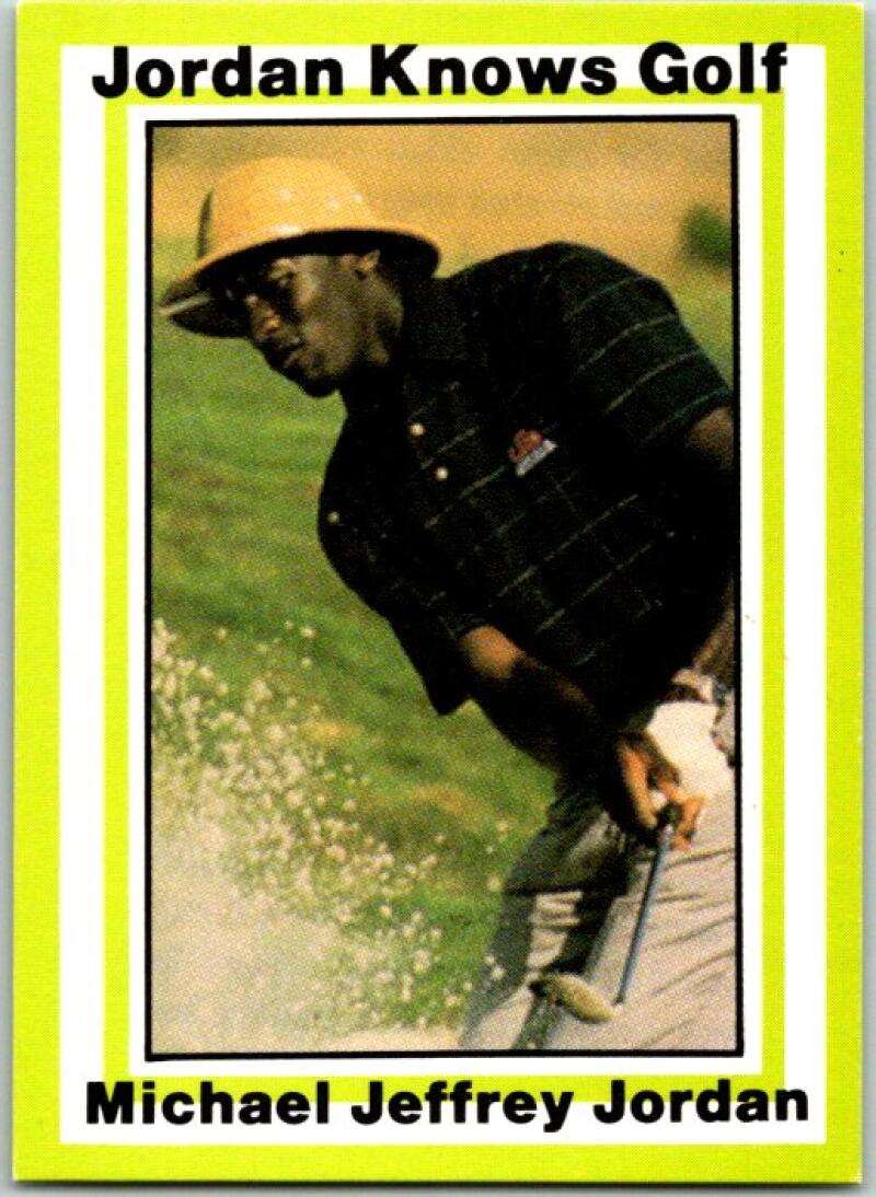 1991 Aamer Michael Jordan Knows Golf - Promo Card  V51070