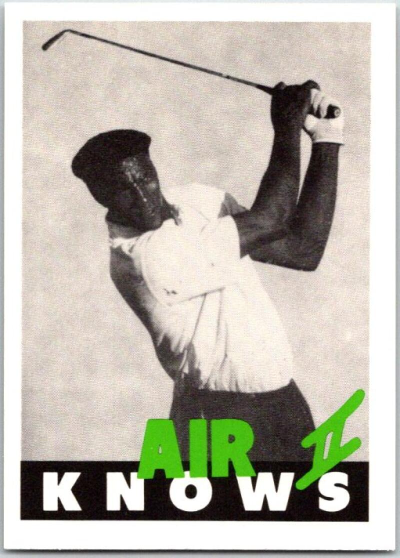 1990 Air Jordan Michael Jordan Air Knows II Golf - Promo Card  V51072