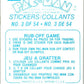 1980 Fleer Pac-Man Stickers #3 Official Pac-Man Fan Club  V51074