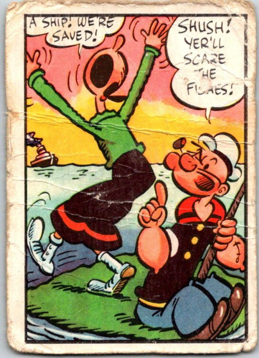 1959 Popeye CHIX #46 A ship We're saved  V51096