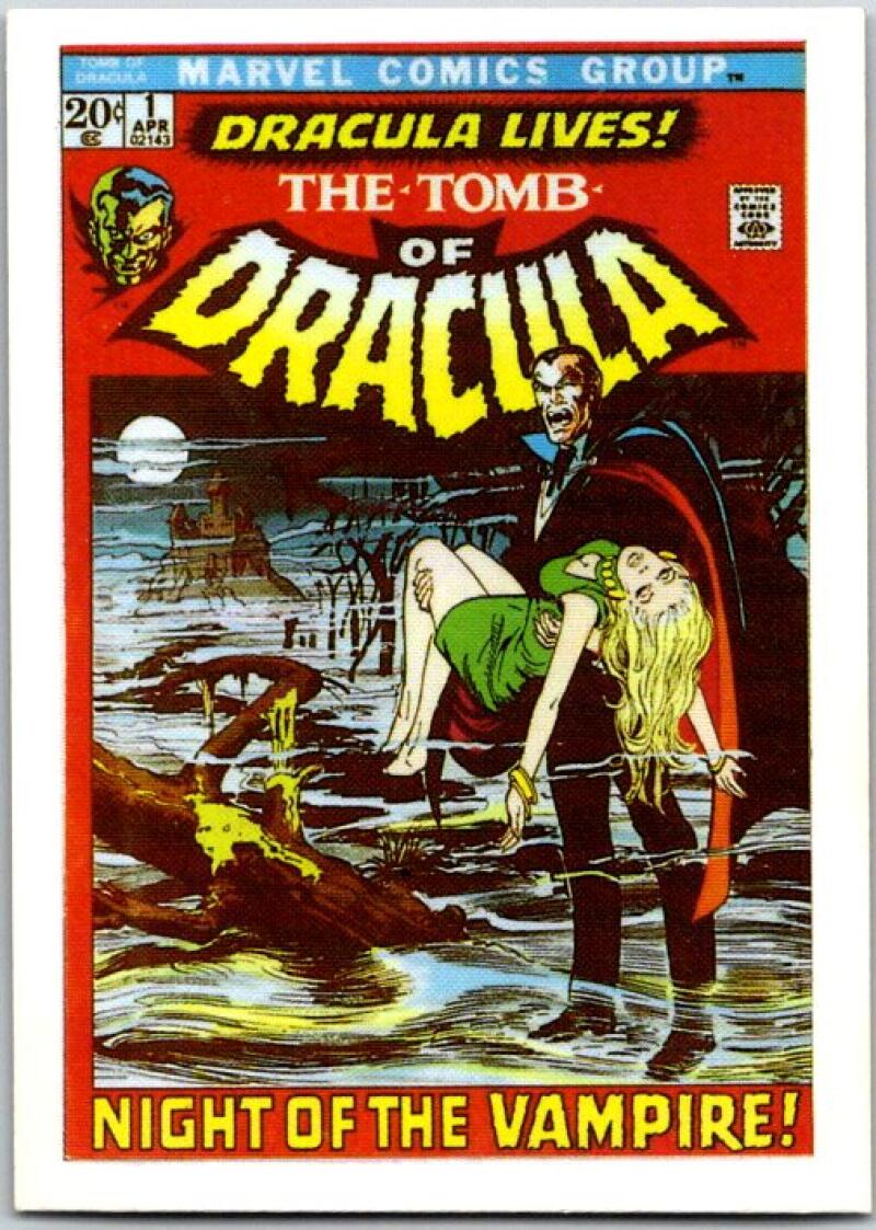 1984 Marvel Superheroes Issue Covers #21 Tomb Of Dracula V51101