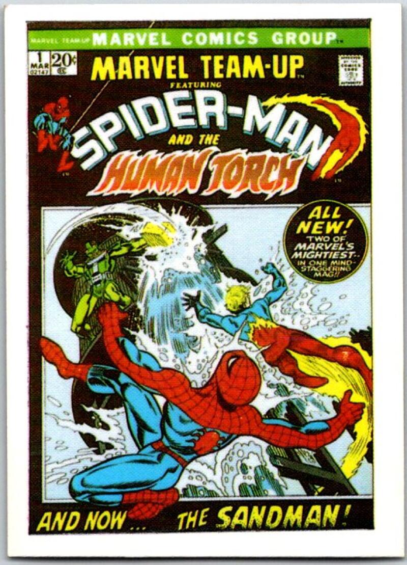 1984 Marvel Superheroes Issue Covers #19 Marvel Team-Up V51104