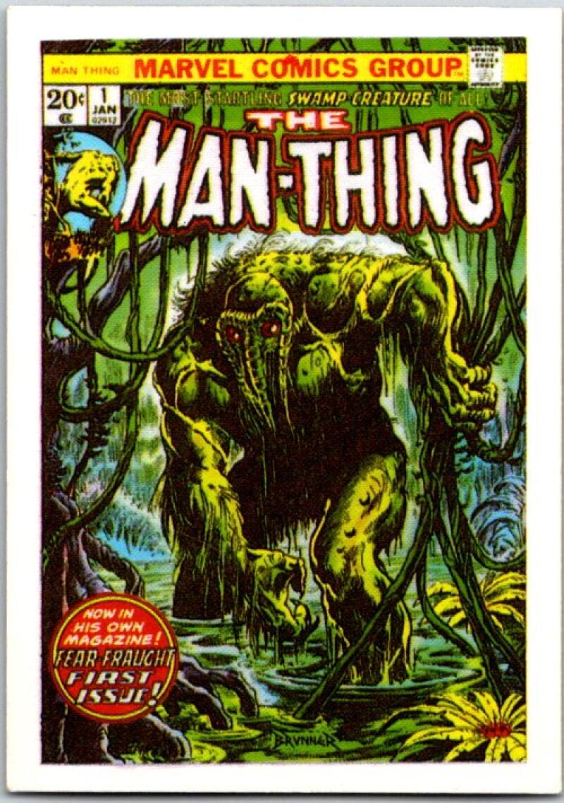 1984 Marvel Superheroes Issue Covers #30 Man-Thing V51105