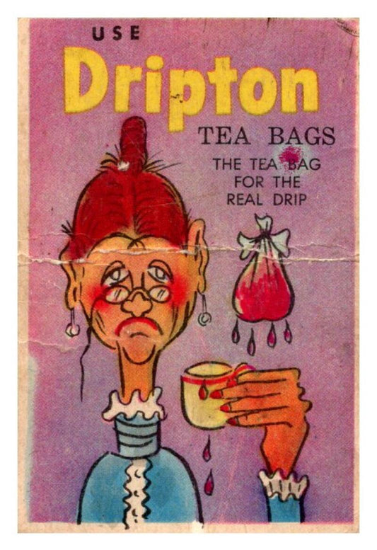 1960 Mr. Baloney's Comics Card #1 Use Dripton Tea Bags  V51113