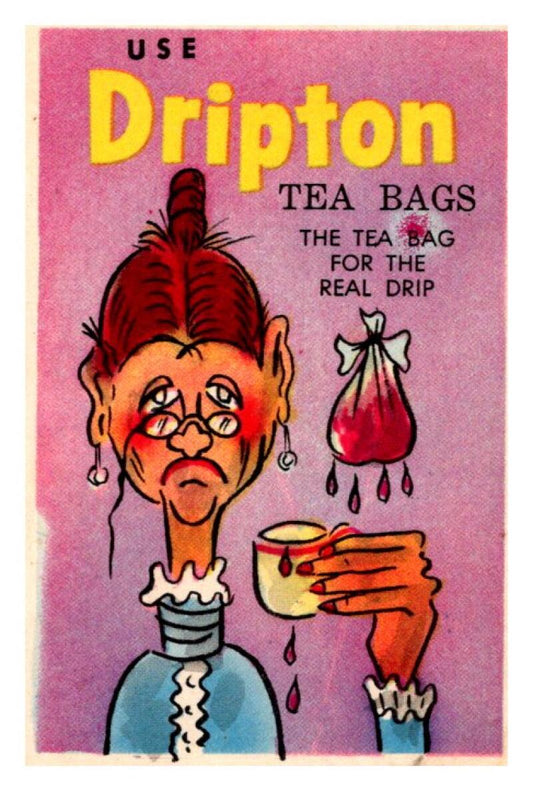 1960 Mr. Baloney's Comics Card #1 Use Dripton Tea Bags  V51114