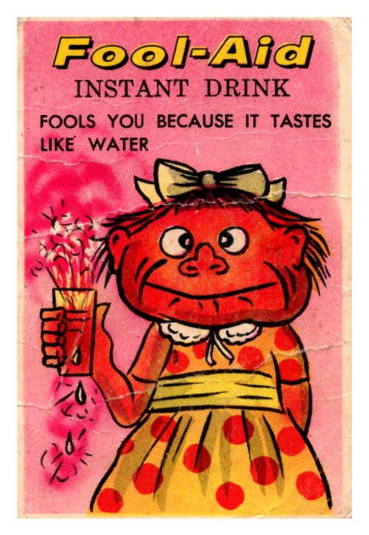 1960 Mr. Baloney's Comics Card #4 Fool-Aid Instant Drink V51115