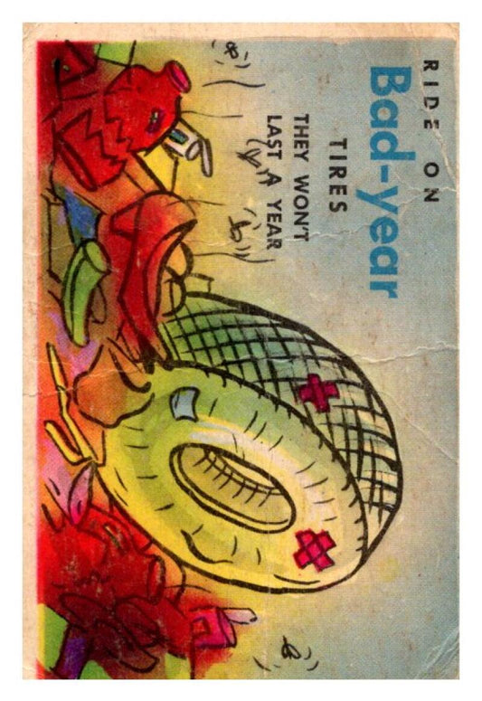 1960 Mr. Baloney's Comics Card #24 Ride On Bad-Year  V51120