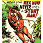 1961 Topps Crazy Card Comics #41 Movie Star Rex Huff Never...  V51130