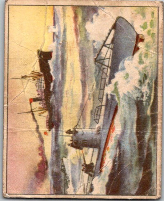 1939 Gum World, The World In Arms #6 New German Submarine  V51138