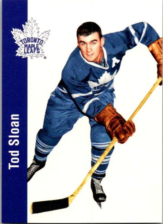 1994-95 Parkhurst Missing Link #112 Tod Sloan  Toronto Maple Leafs  V51165