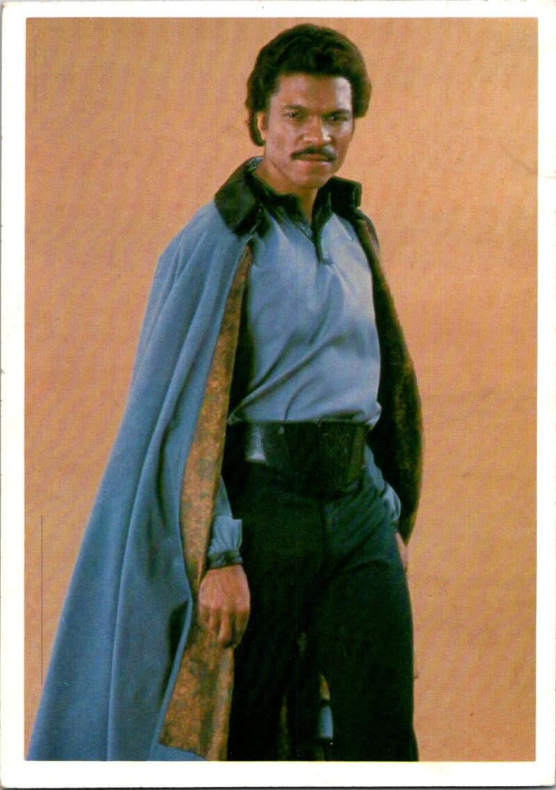 1980 Topps Star Wars Empire Strikes Back Photo 5x7 Card #2 Lando Calrissian