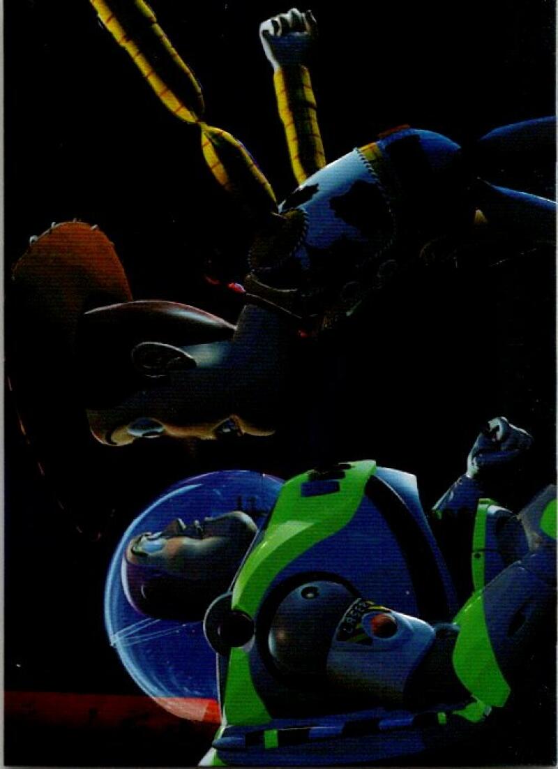 1995 Toy Story Foil Embossed #F8 Woody and Buzz V51230