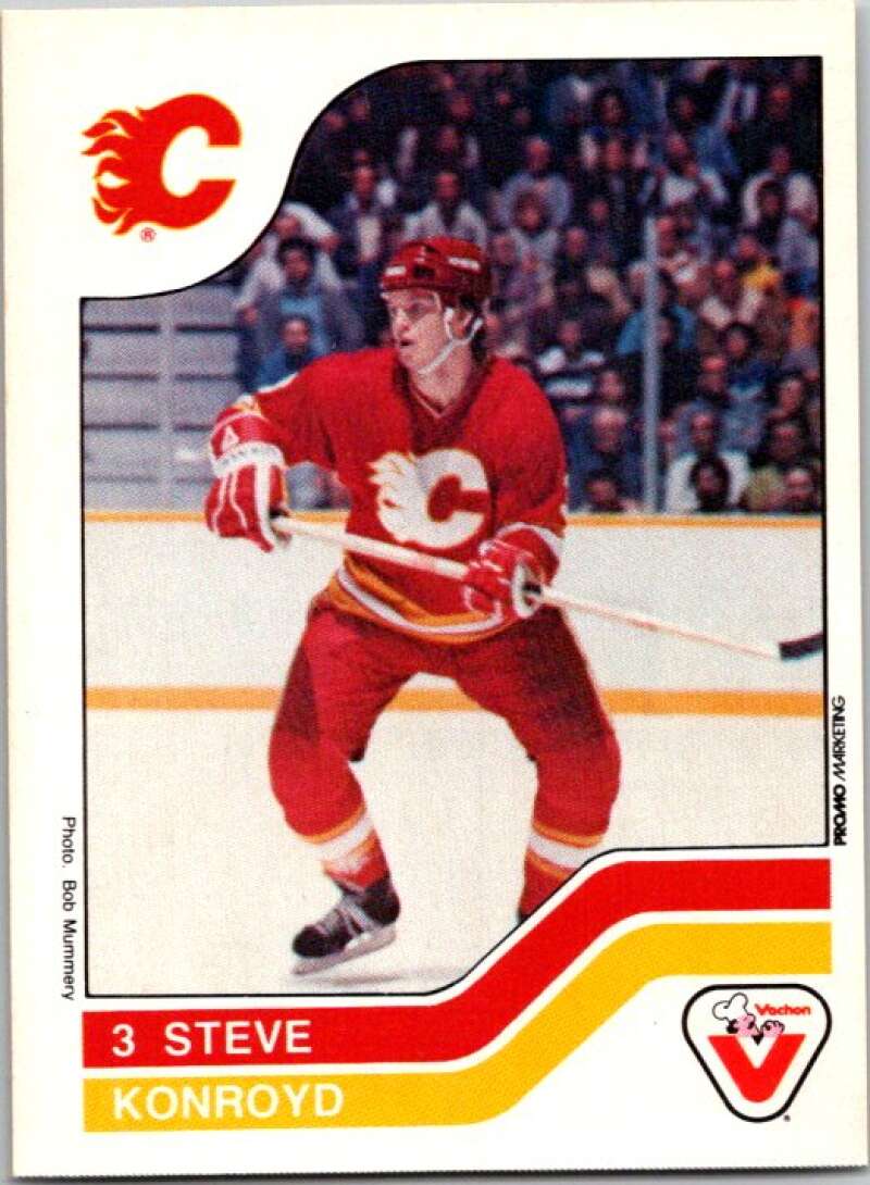 1983-84 Vachon Food Flames #9 Steve Konroyd  V51262 Image 1