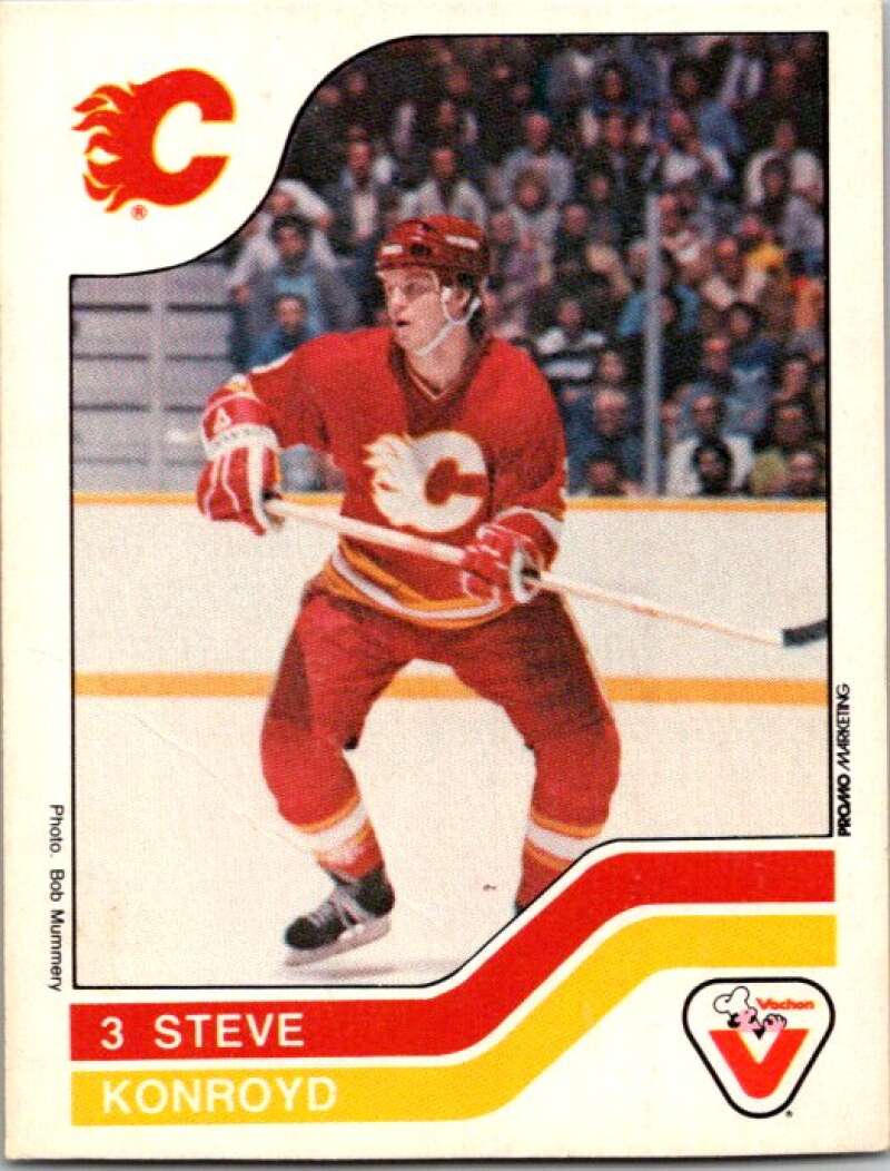 1983-84 Vachon Food Flames #9 Steve Konroyd  V51263 Image 1