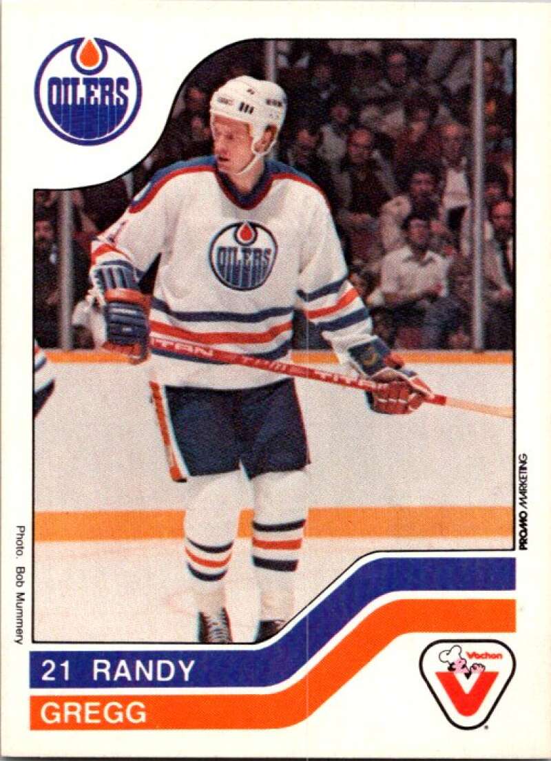 1983-84 Vachon Food Oilers #25 Randy Gregg  V51286 Image 1