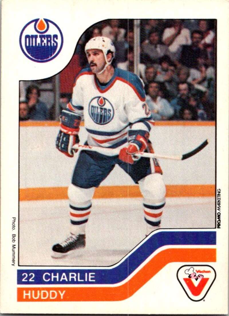 1983-84 Vachon Food Oilers #27 Charlie Huddy  V51287 Image 1