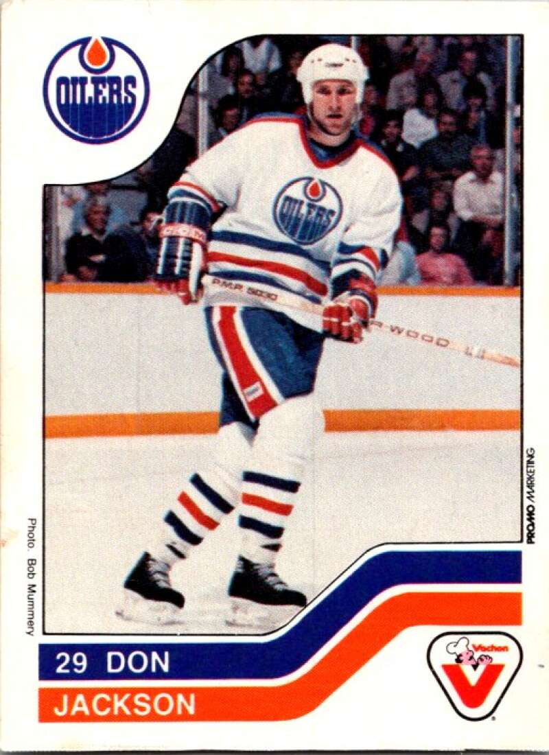 1983-84 Vachon Food Oilers #30 Don Jackson  V51294 Image 1