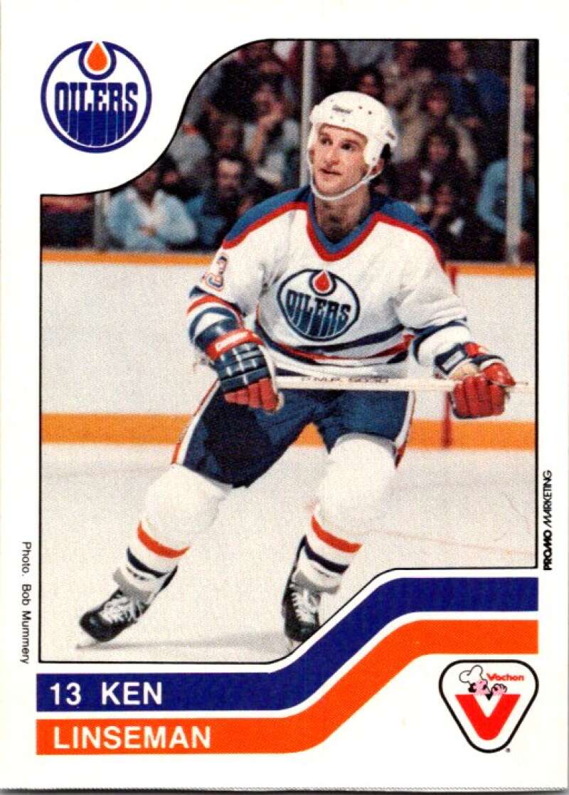 1983-84 Vachon Food Oilers #33 Ken Linesman  V51299 Image 1