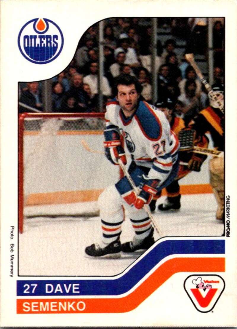 1983-84 Vachon Food Oilers #40 Dave Semenko  V51307 Image 1