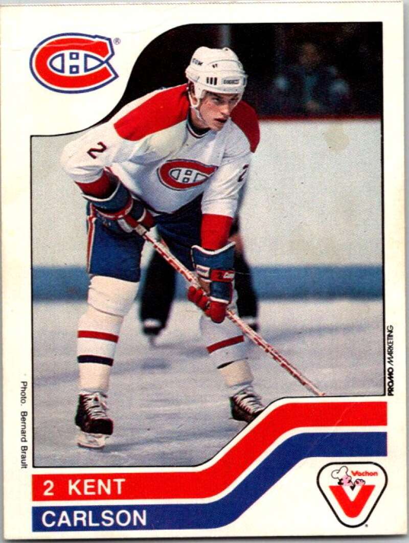 1983-84 Vachon Food Canadiens #42 Kent Carlson  V51309 Image 1