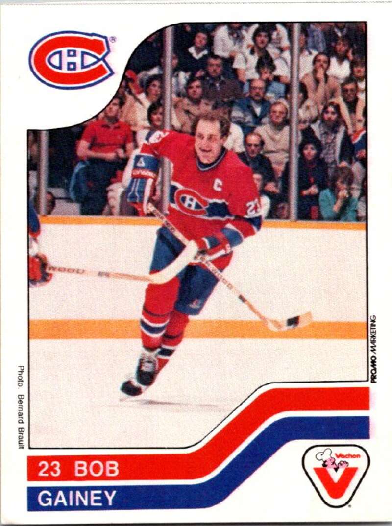 1983-84 Vachon Food Canadiens #44 Bob Gainey  V51312 Image 1